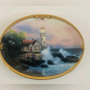 Thomas Kinkade Hope’s Cottage plate